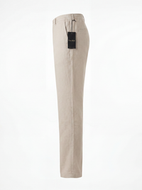 Beige Linen Trouser