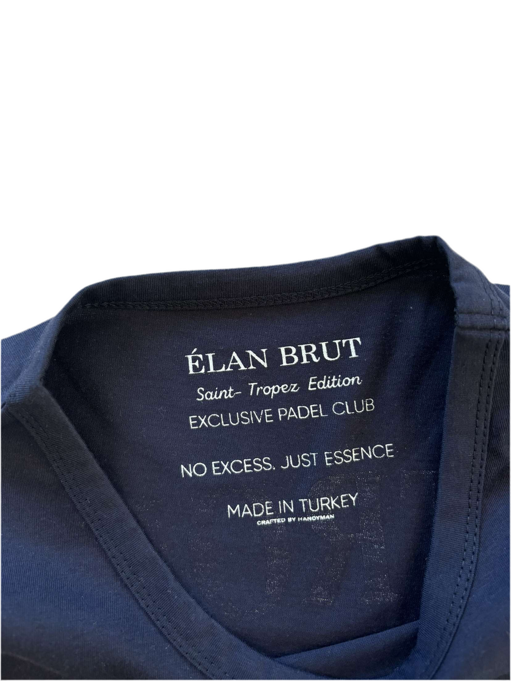 Élan Brut “Saint-Tropez Edition” Premium Tişört – Let the Good Times Flow