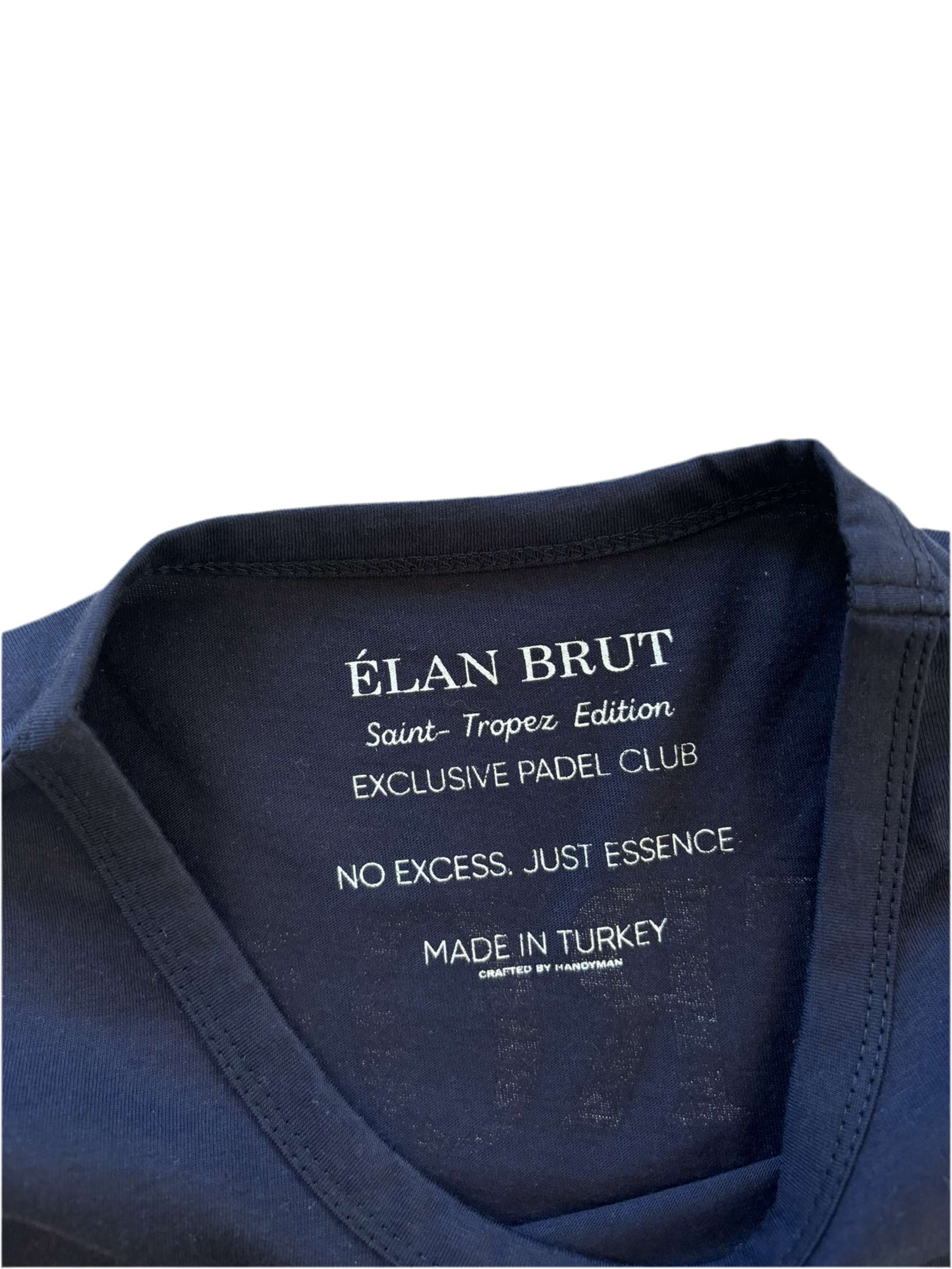 Élan Brut “Saint-Tropez Edition” Premium Tişört – Let the Good Times Flow