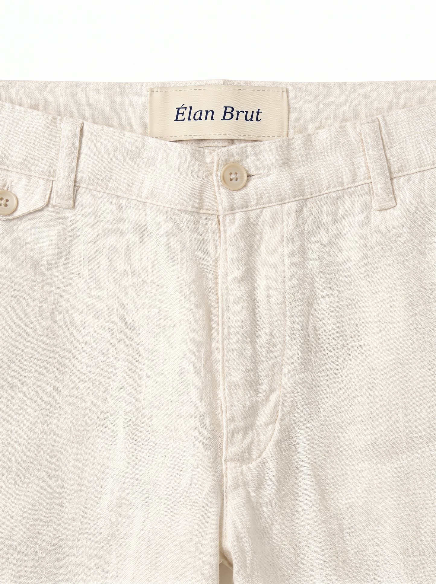 White Linen Trouser