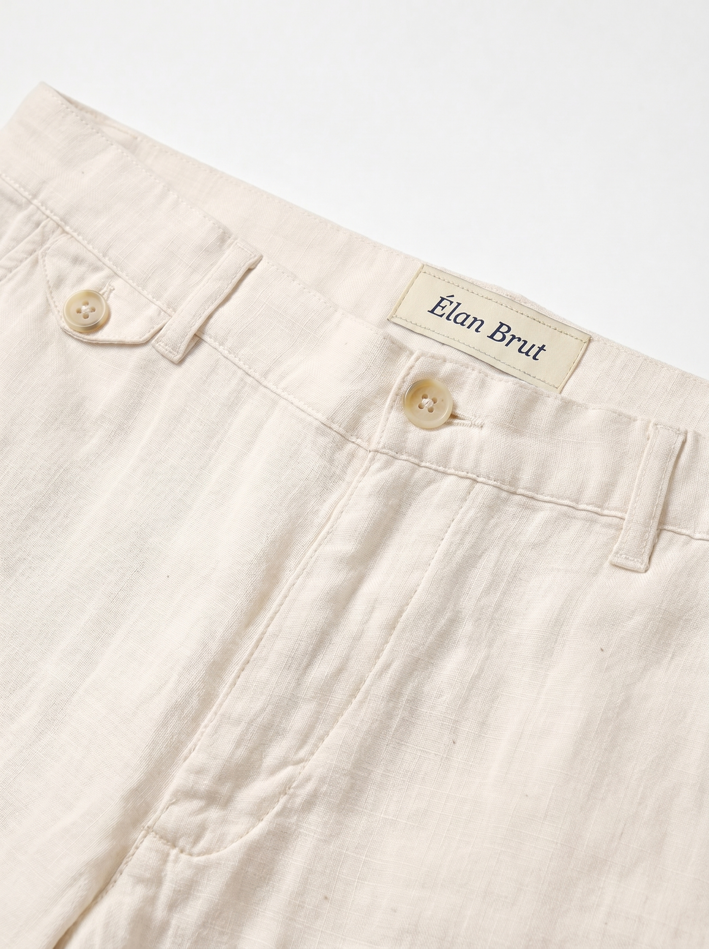 White Linen Trouser