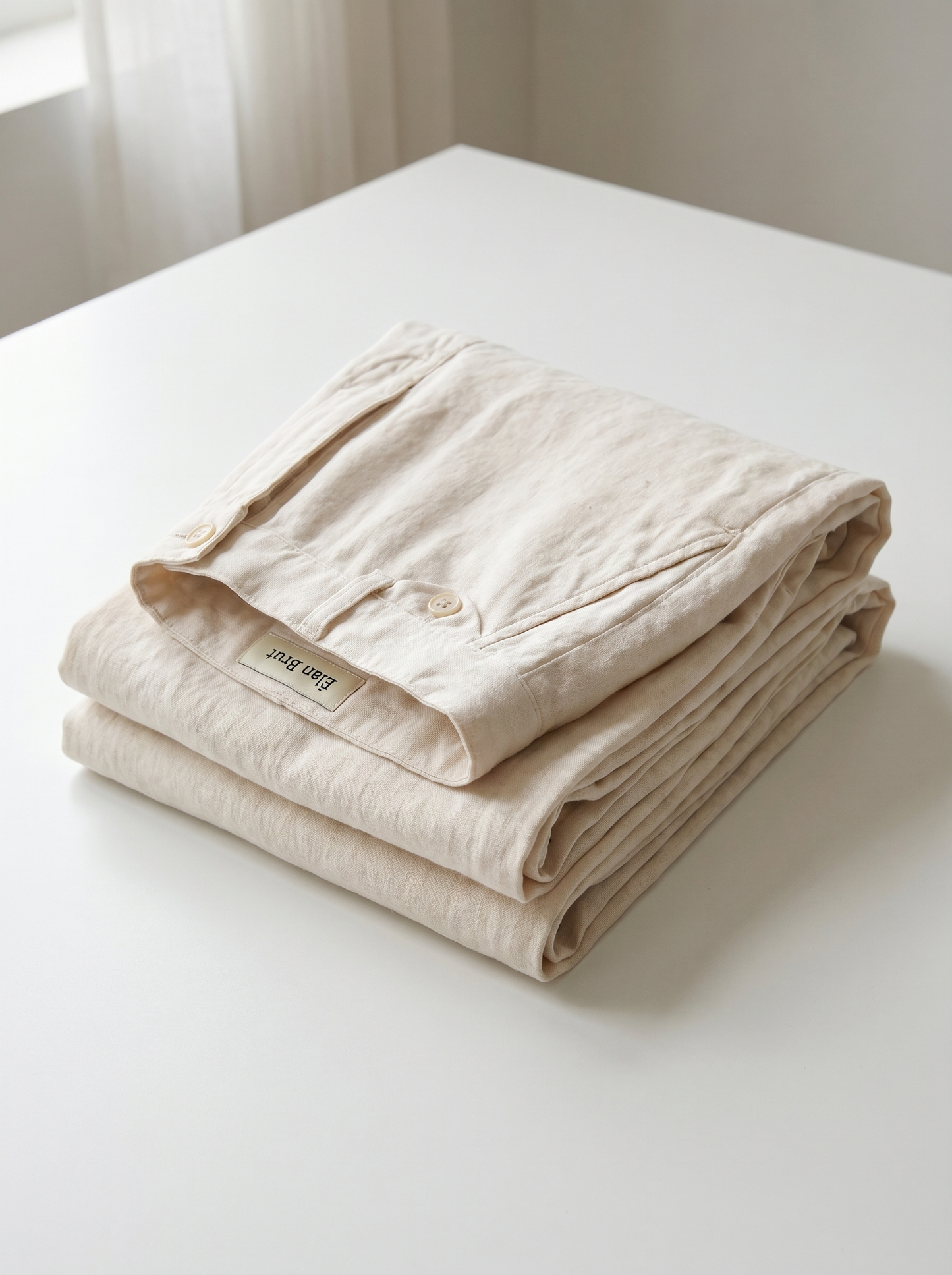 White Linen Trouser