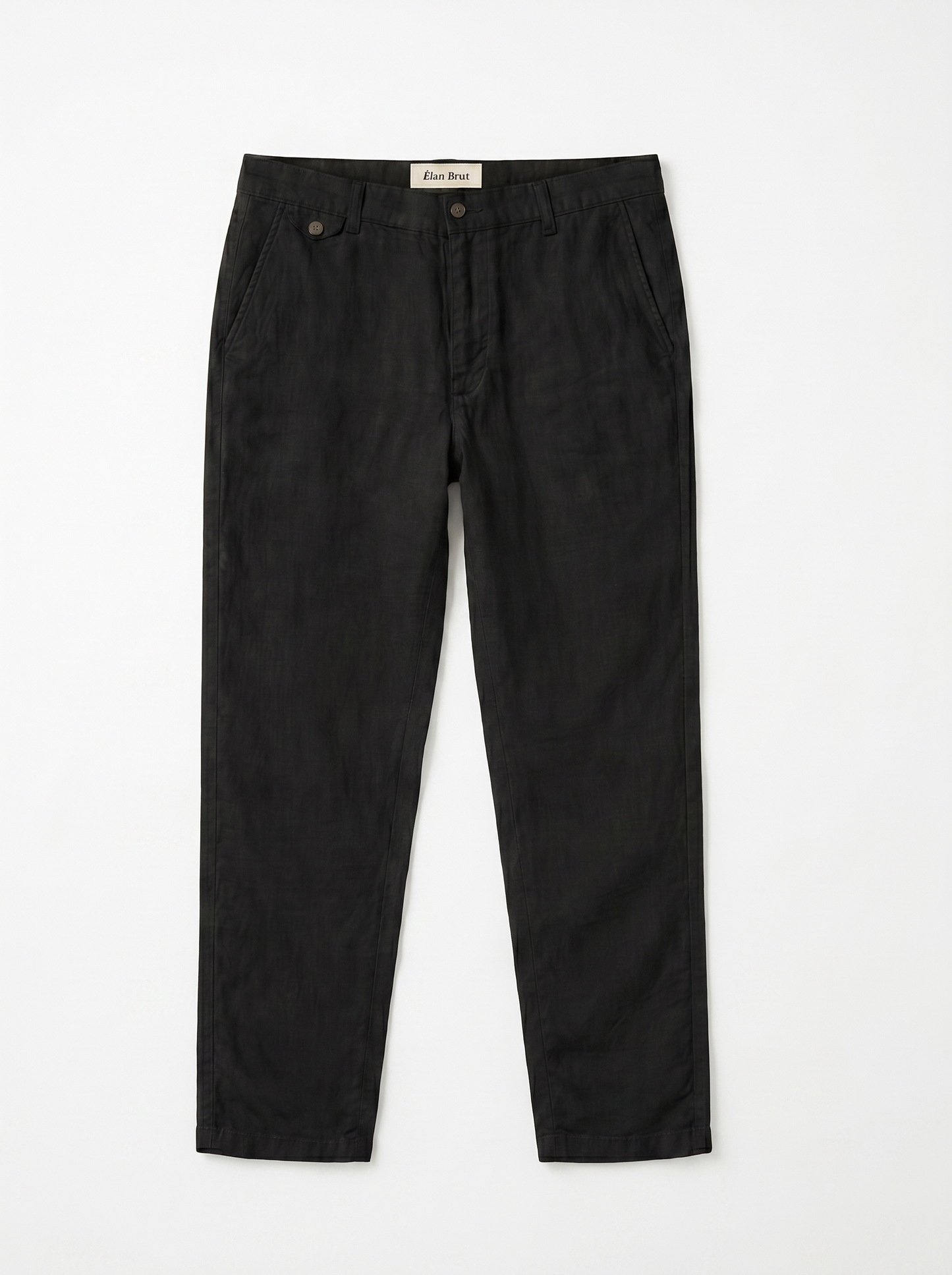 Black Linen Trouser