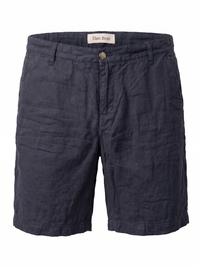 Navy Linen Short