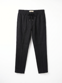 Black Linen Trouser