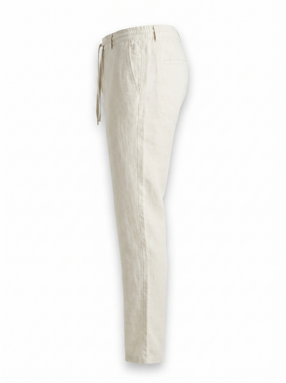 White Linen Trouser